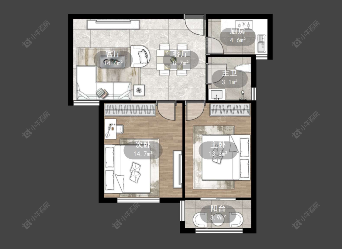 香树湾名苑房源户型图 常州香树湾名苑在售二手房源户型图_小牛看房