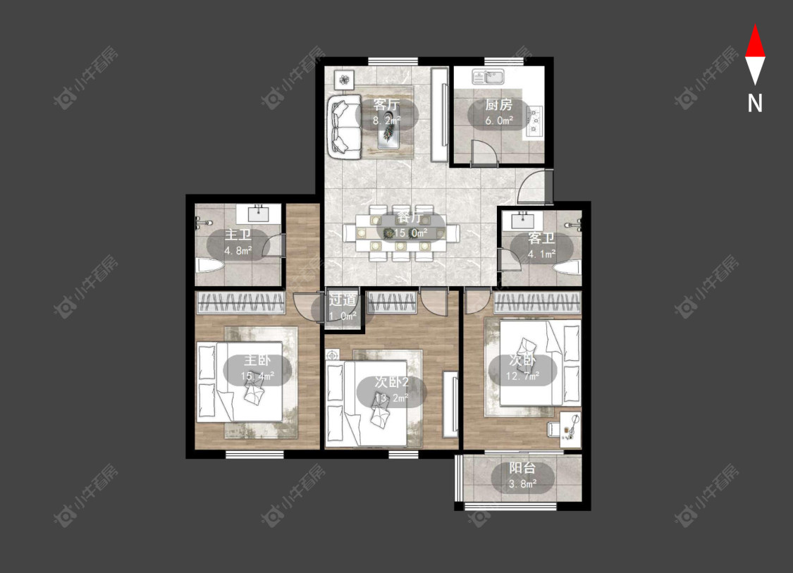 常州劳动新村南区在售二手房源户型图_小牛看房