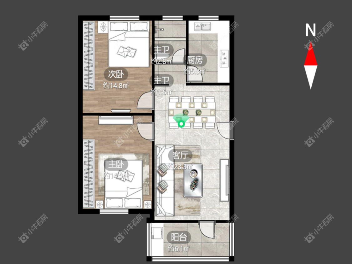 常州汇丰一村在租房源_小牛看房