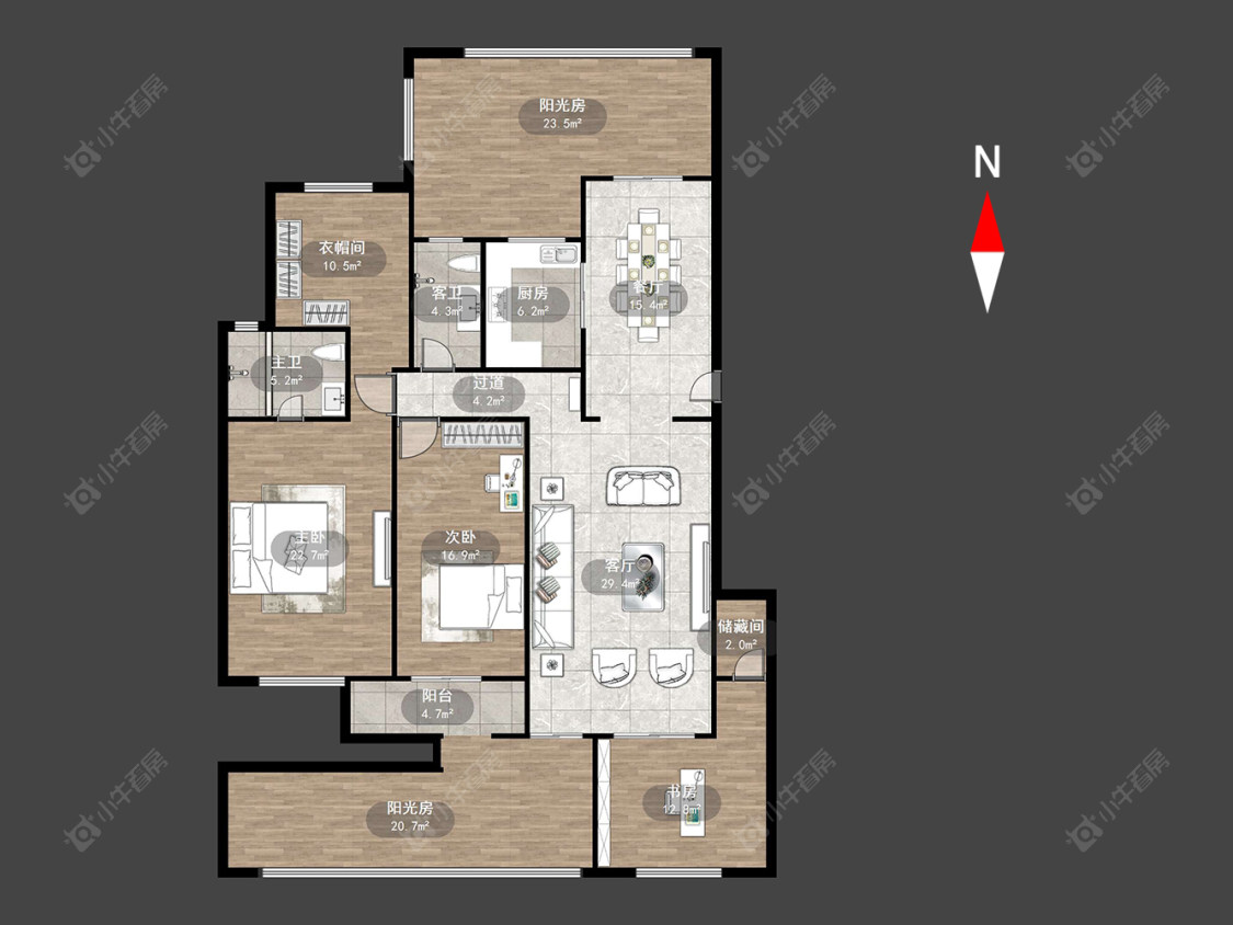 常州绿都万和城二区在售二手房源户型图_小牛看房