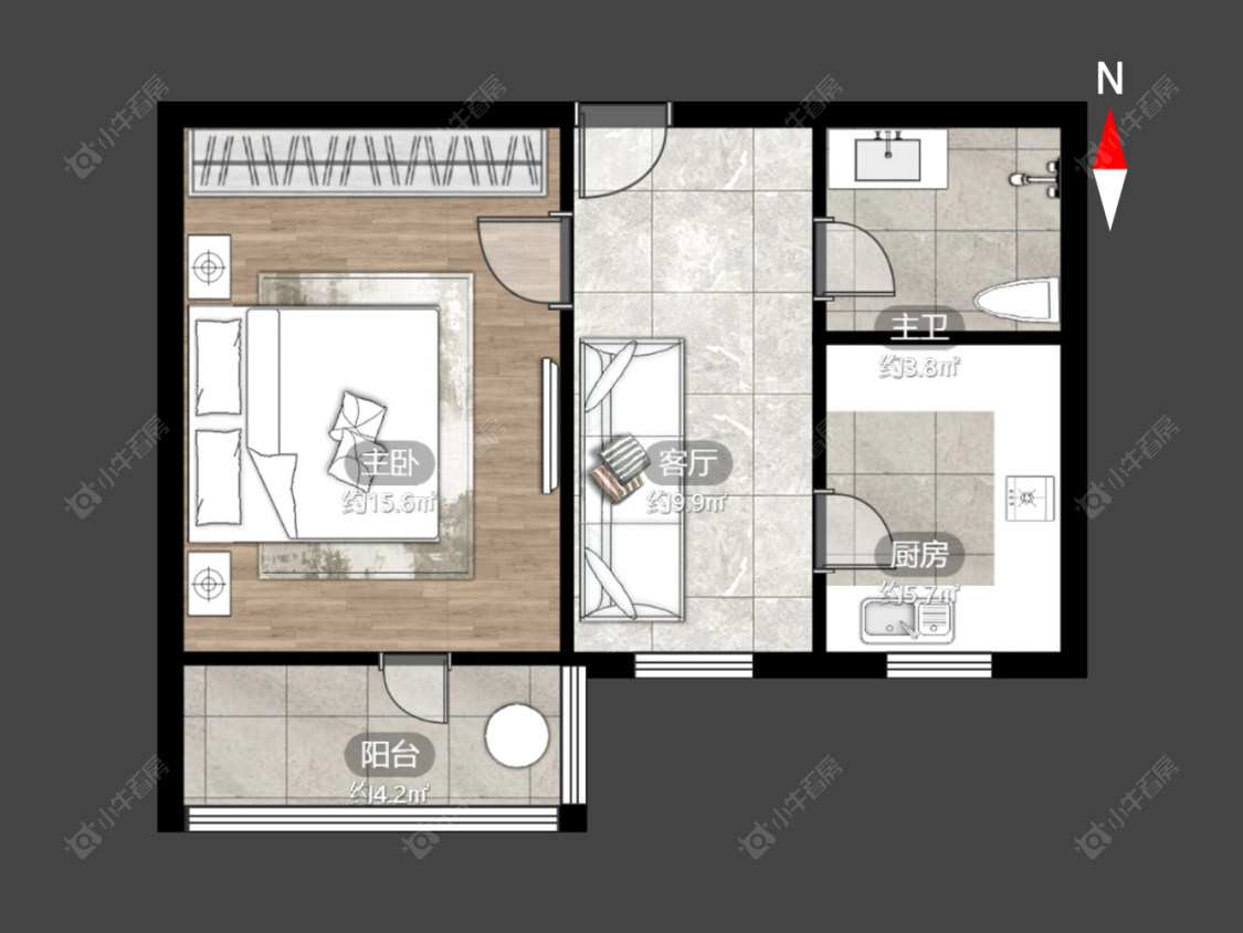 常州清潭新村在售二手房源户型图_小牛看房
