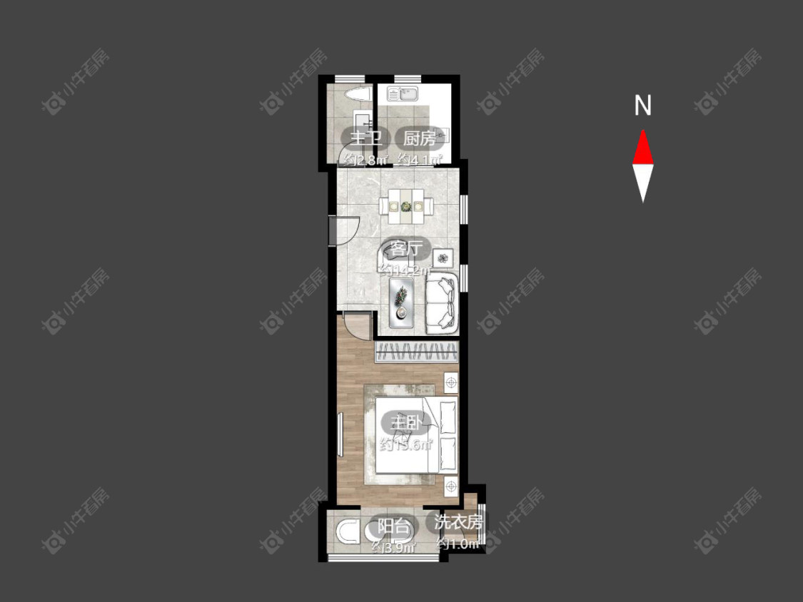常州兰翔新村在售二手房房源户型图_小牛看房