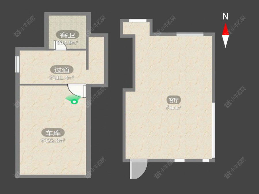 常州平岗周家村在售二手房房源户型图_小牛看房