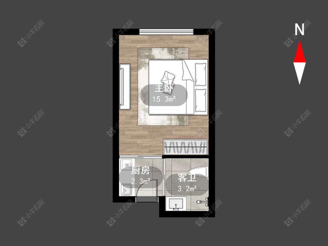 常州新城帝景东区在售二手房源户型图_小牛看房