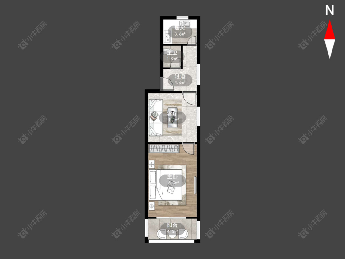 常州双桂坊在售二手房房源户型图_小牛看房