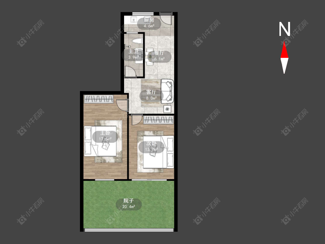 清凉新村房源户型图 常州清凉新村在售二手房源户型图_小牛看房