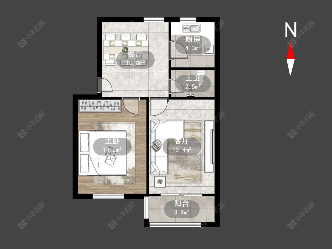 清凉新村房源户型图 常州清凉新村在售二手房源户型图_小牛看房