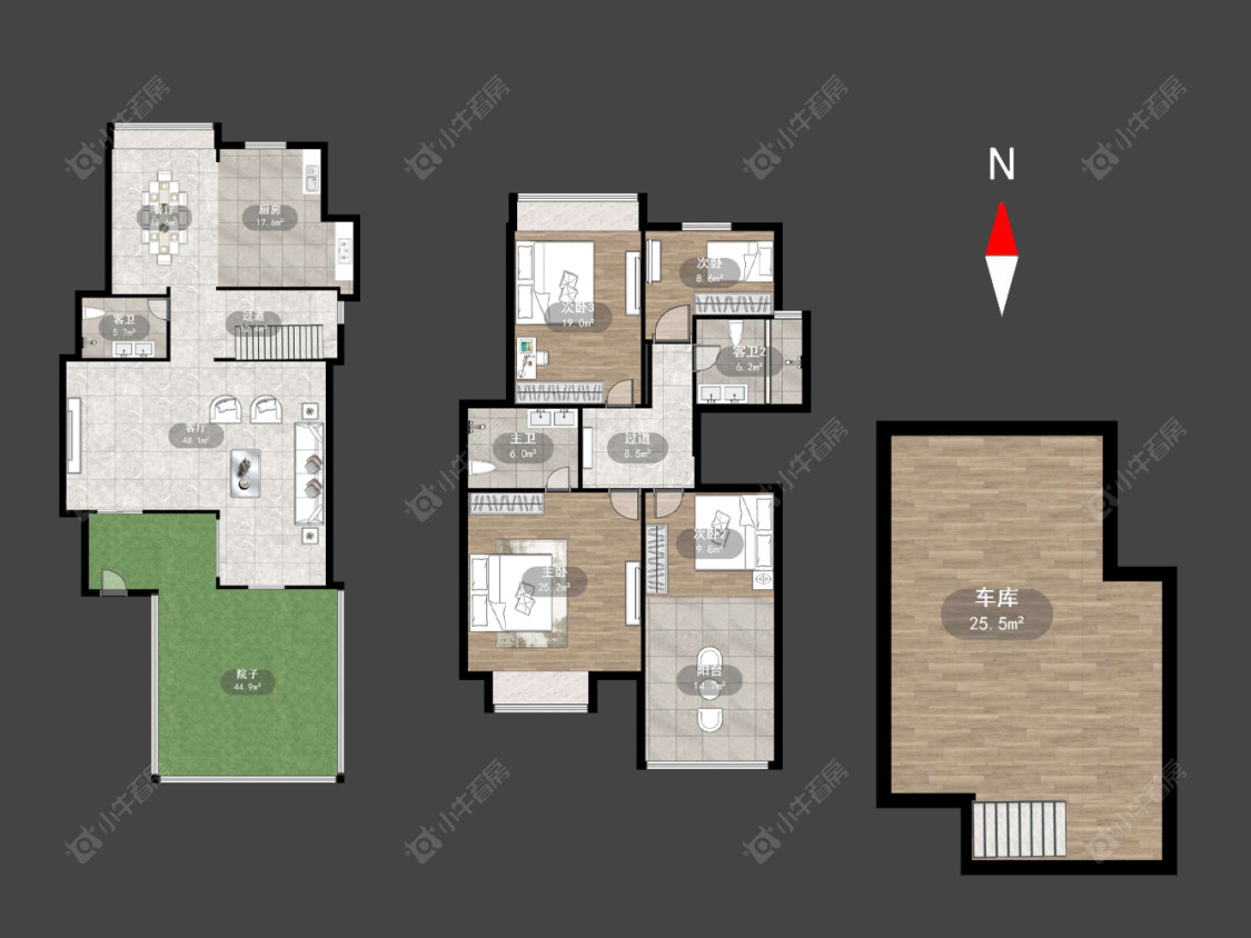 常州怀德名园在售二手房源户型图_小牛看房