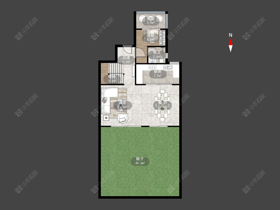 常州栖湖春秋在售二手房源户型图_小牛看房