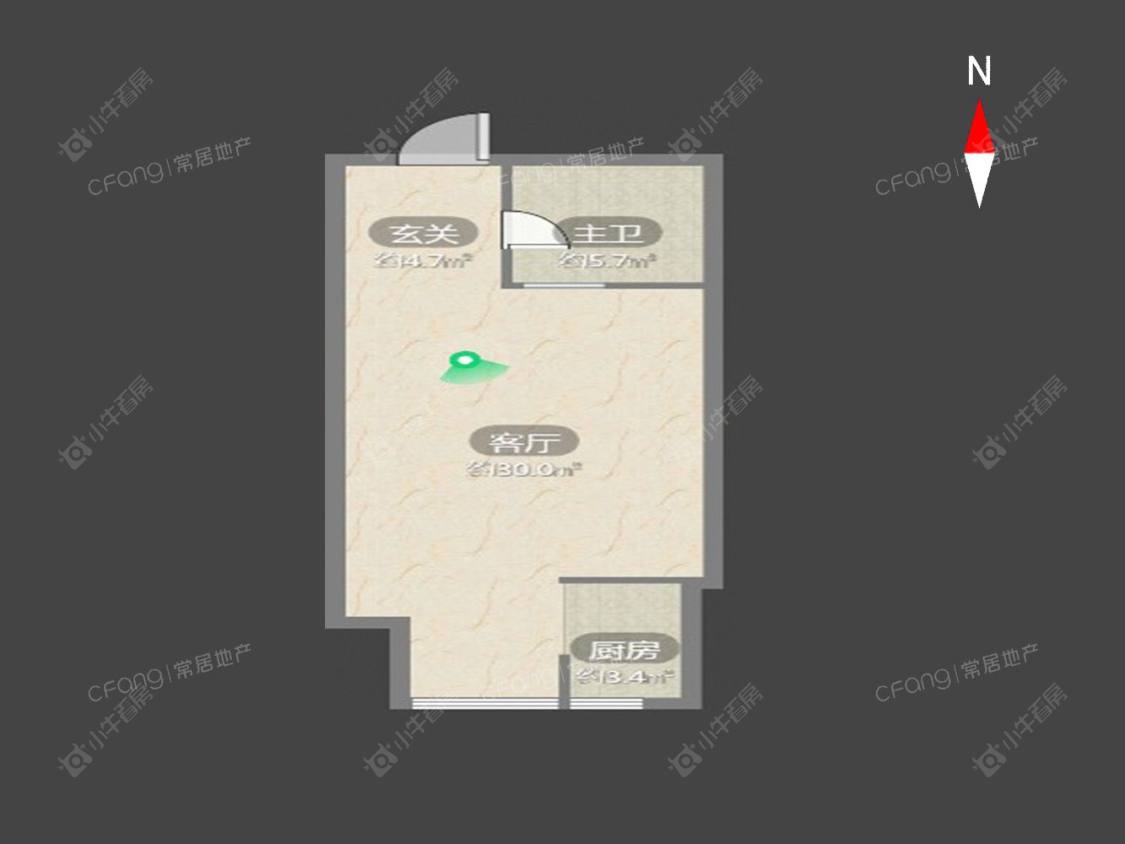 常州景荟凤凰公寓租房_景荟凤凰公寓1室1厅房源出租