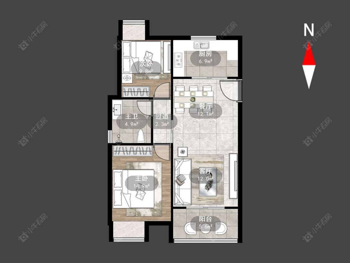 紫缘公寓房源户型图 常州紫缘公寓在售二手房源户型图_小牛看房
