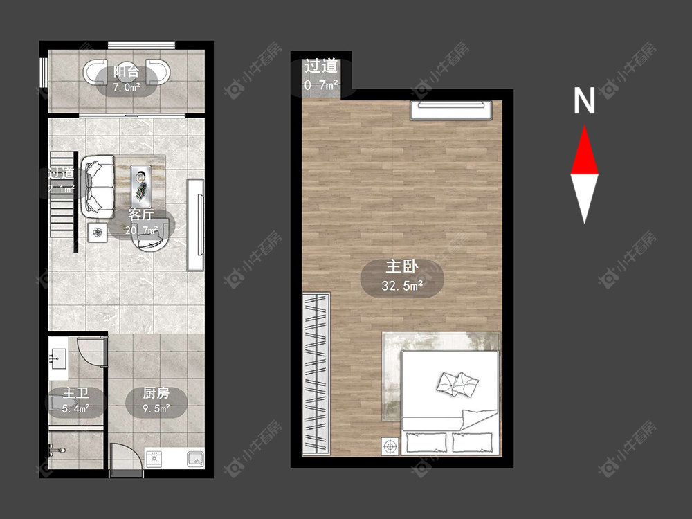 常州宏图大厦在售二手房源户型图_小牛看房