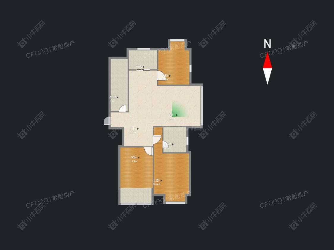 常州九洲花园一期在租房源_小牛看房