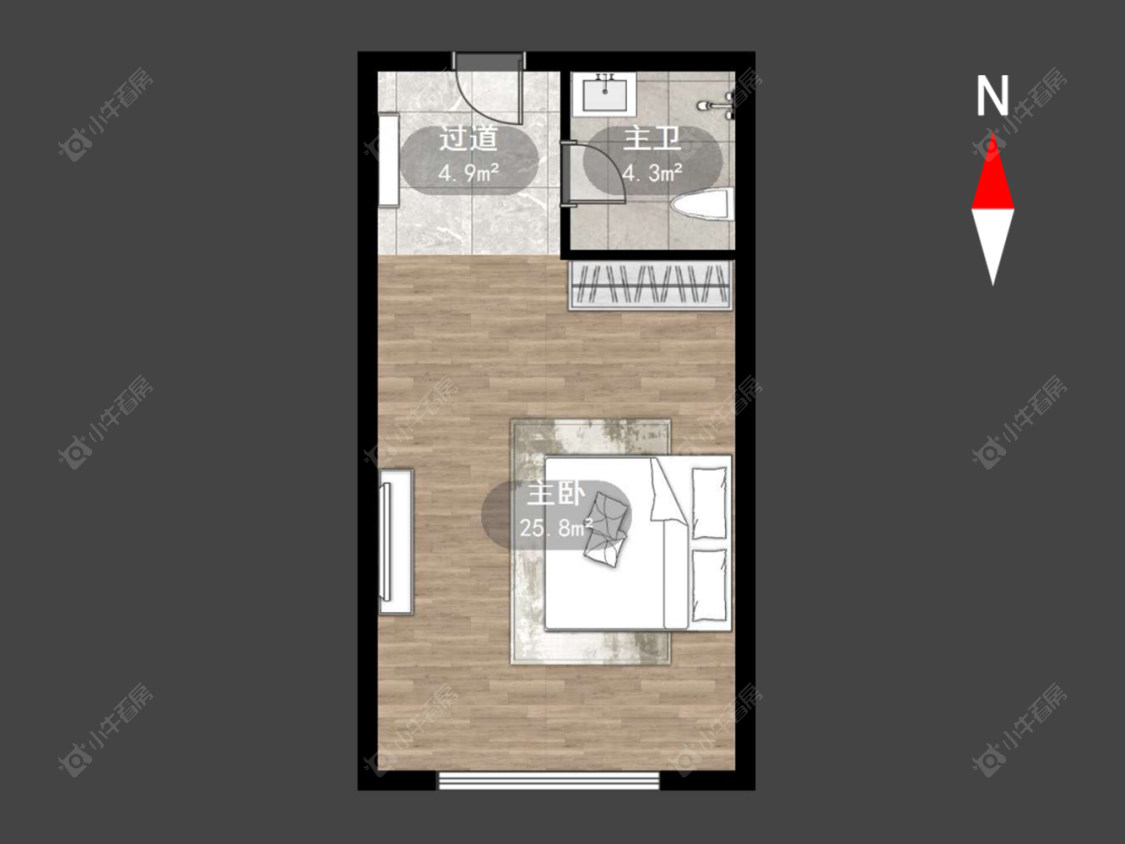 常州碧桂园金科光明府在售二手房源户型图_小牛看房