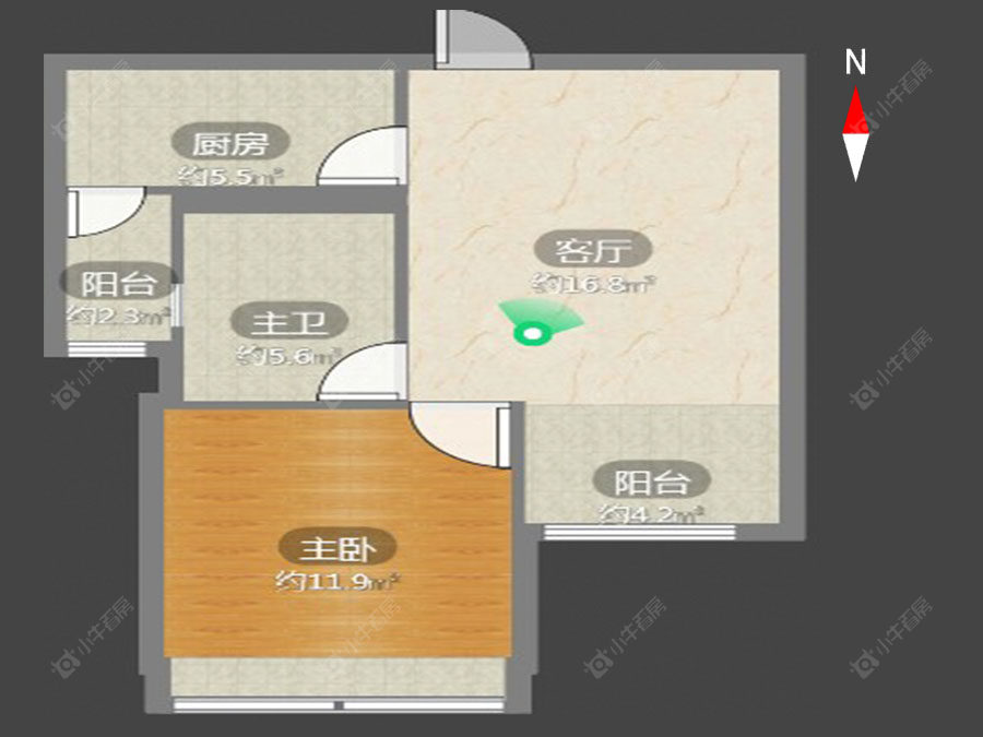 常州云山诗意在售二手房源户型图_小牛看房