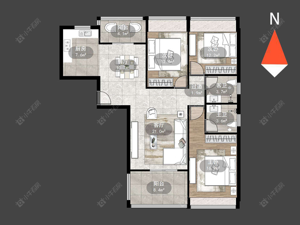 天隽峰房源户型图 常州天隽峰在售二手房源户型图_小牛看房