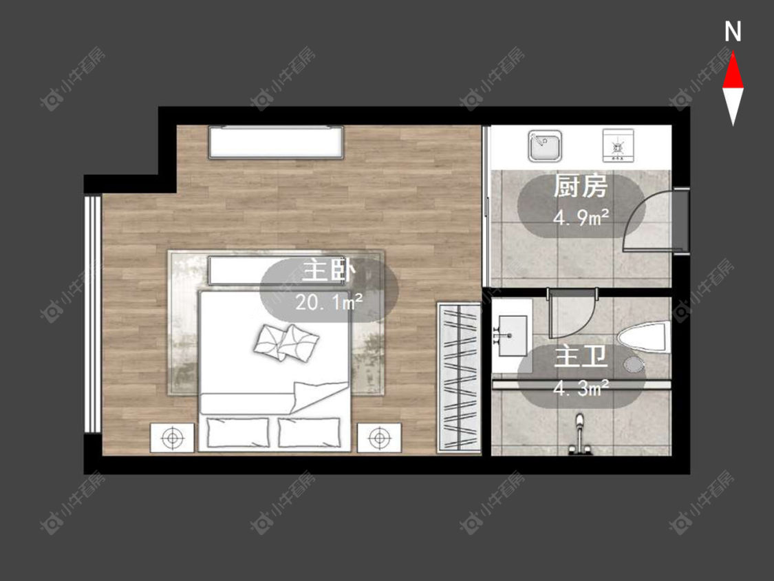 常州宝龙城市广场在售二手房房源户型图_小牛看房