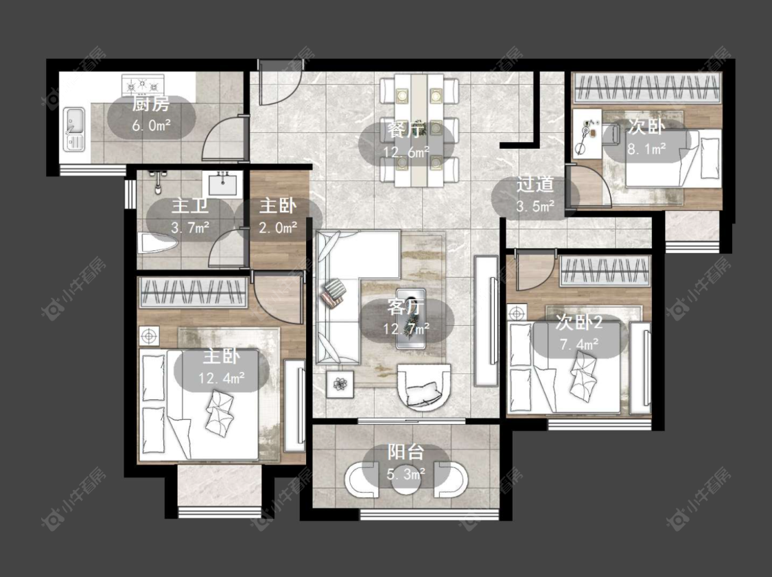 雅居乐凤凰台房源户型图 常州雅居乐凤凰台在售二手房源户型图_小牛看房