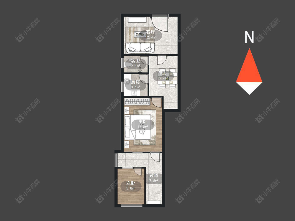 勤业新村房源户型图 常州勤业新村在售二手房源户型图_小牛看房