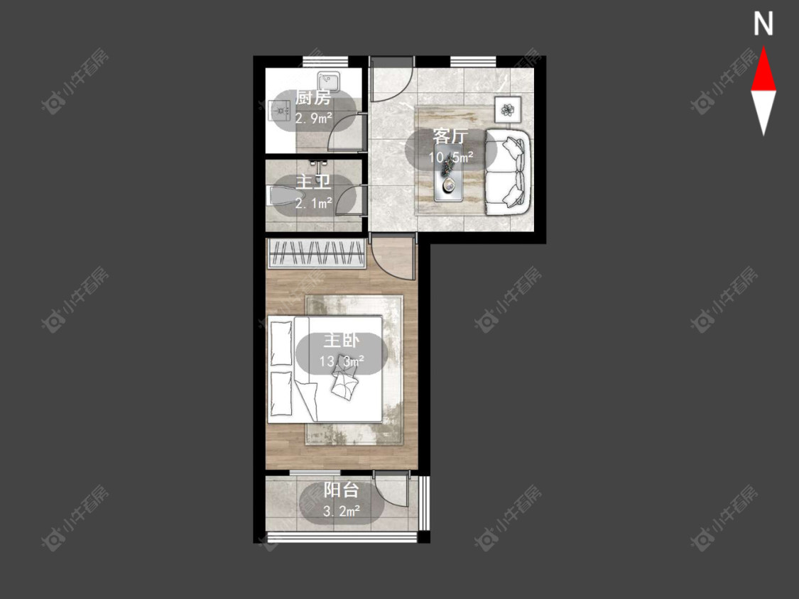 机械新村房源户型图 常州机械新村在售二手房源户型图_小牛看房