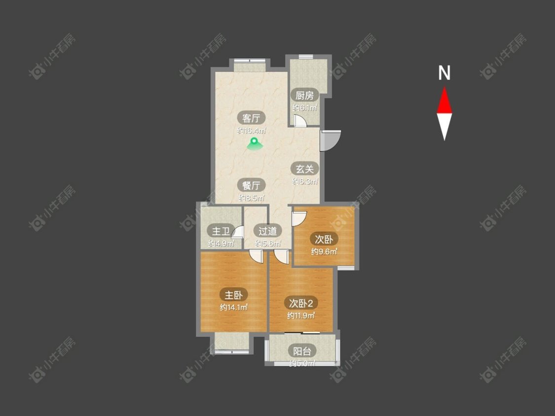 常州玉龙湾花园在租房源_小牛看房