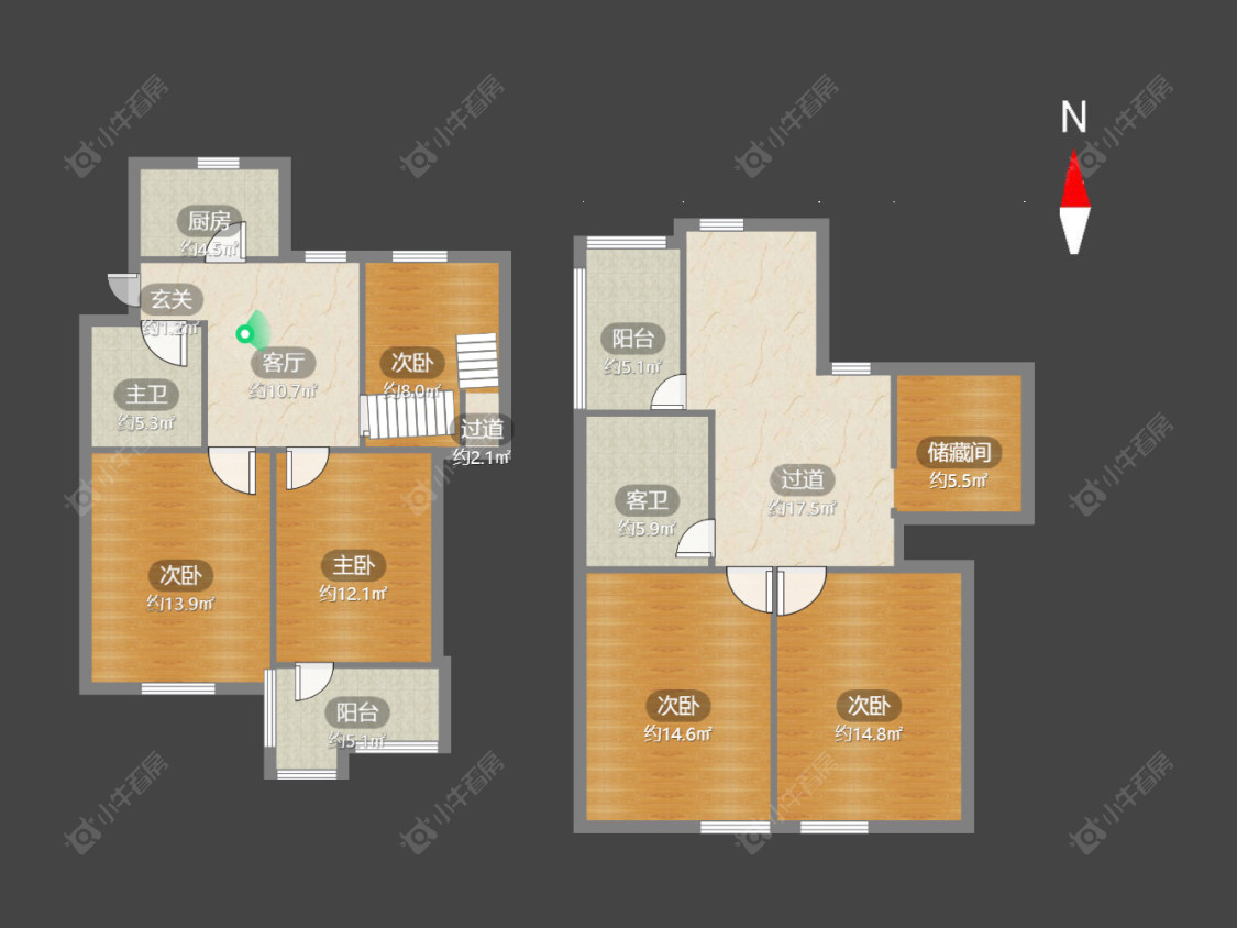 浦南新村房源户型图 常州浦南新村在售二手房源户型图_小牛看房