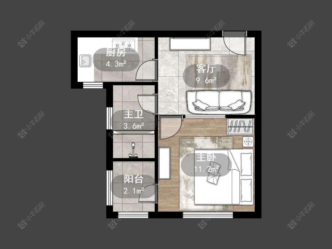 常州粤港臻园在售二手房房源户型图_小牛看房