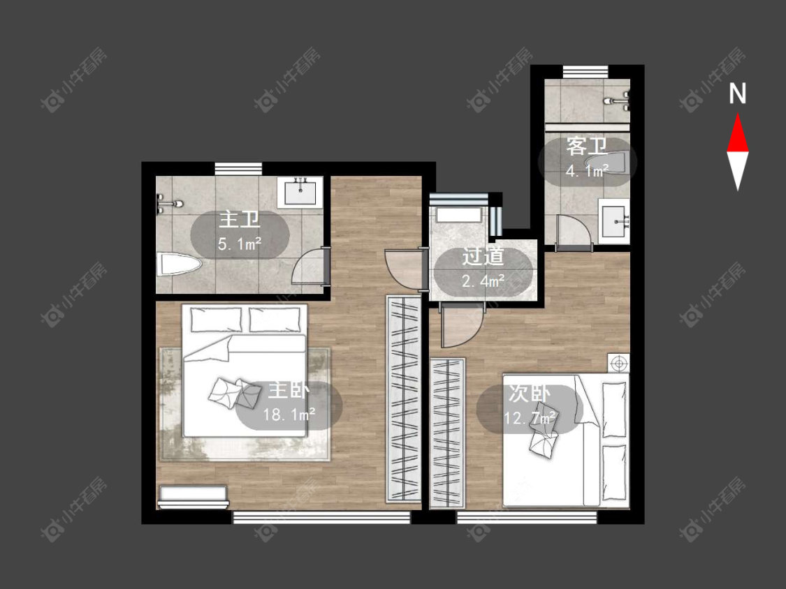 雅居乐山湖城湖畔小院房源户型图 常州雅居乐山湖城湖畔小院在售二手房源户型图_小牛看房