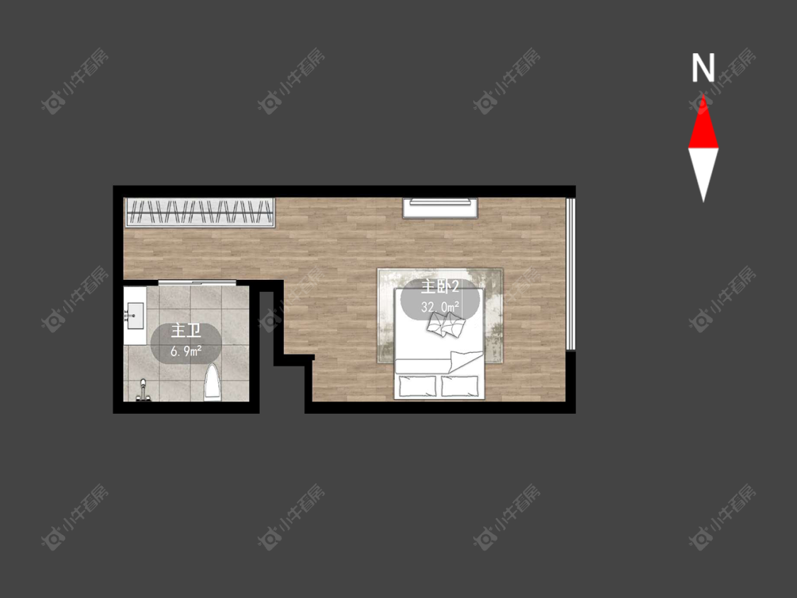 常州荣盛曼哈顿广场在售二手房源户型图_小牛看房