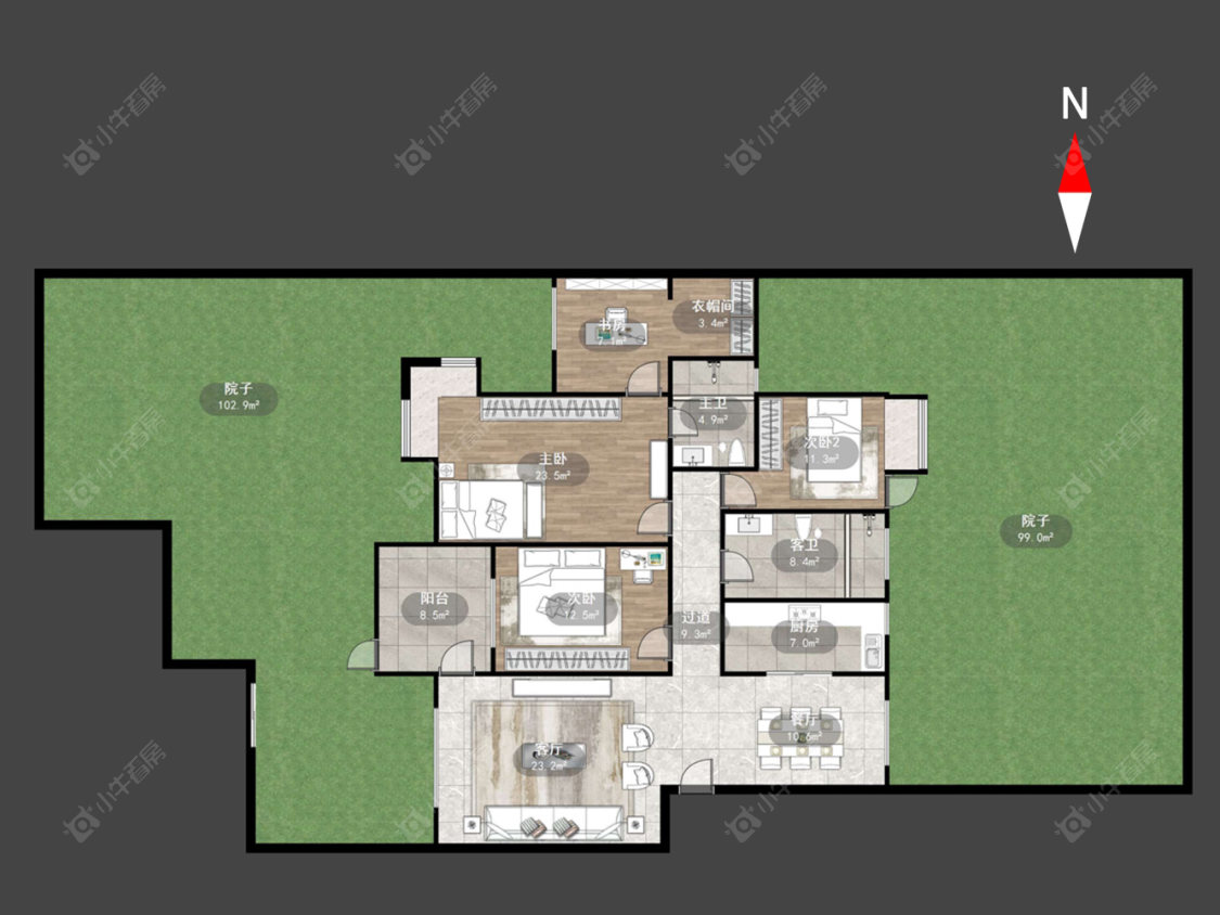 常州奥林匹克花园在售二手房_小牛看房