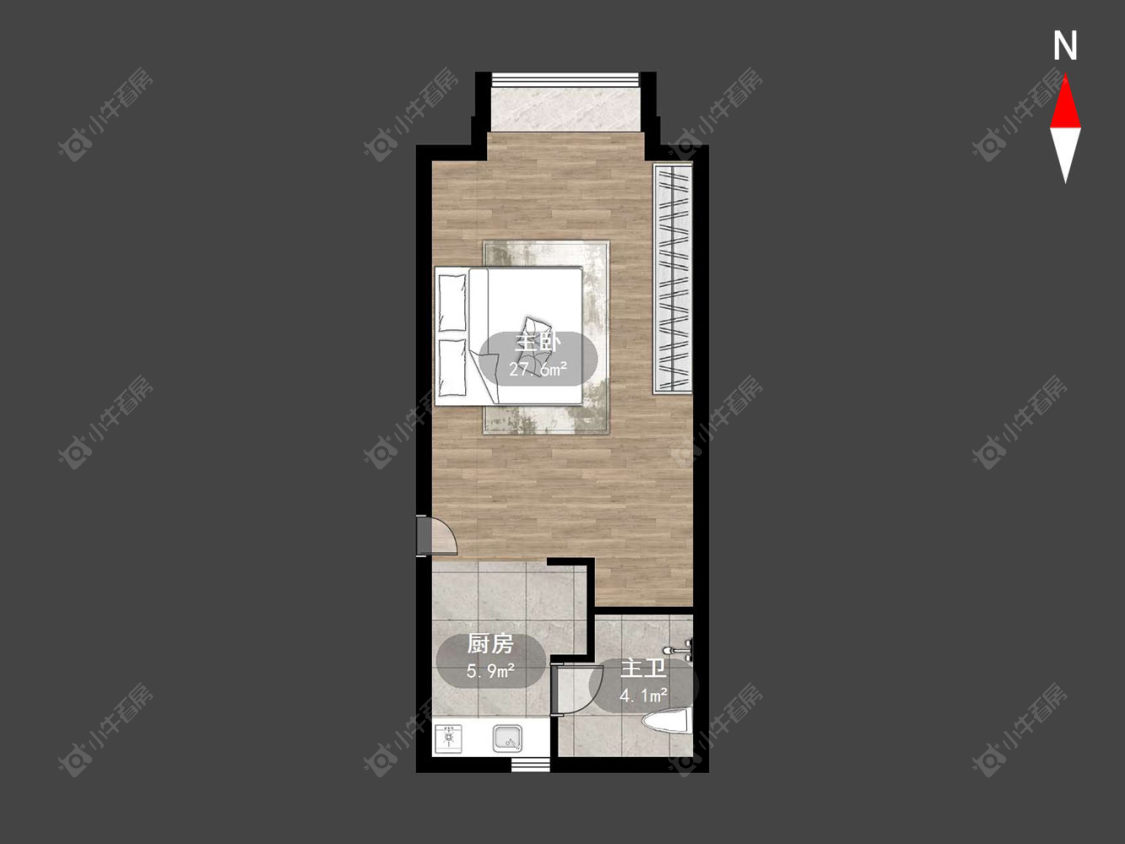 宝龙城市广场房源户型图 常州宝龙城市广场在售二手房源户型图_小牛看房