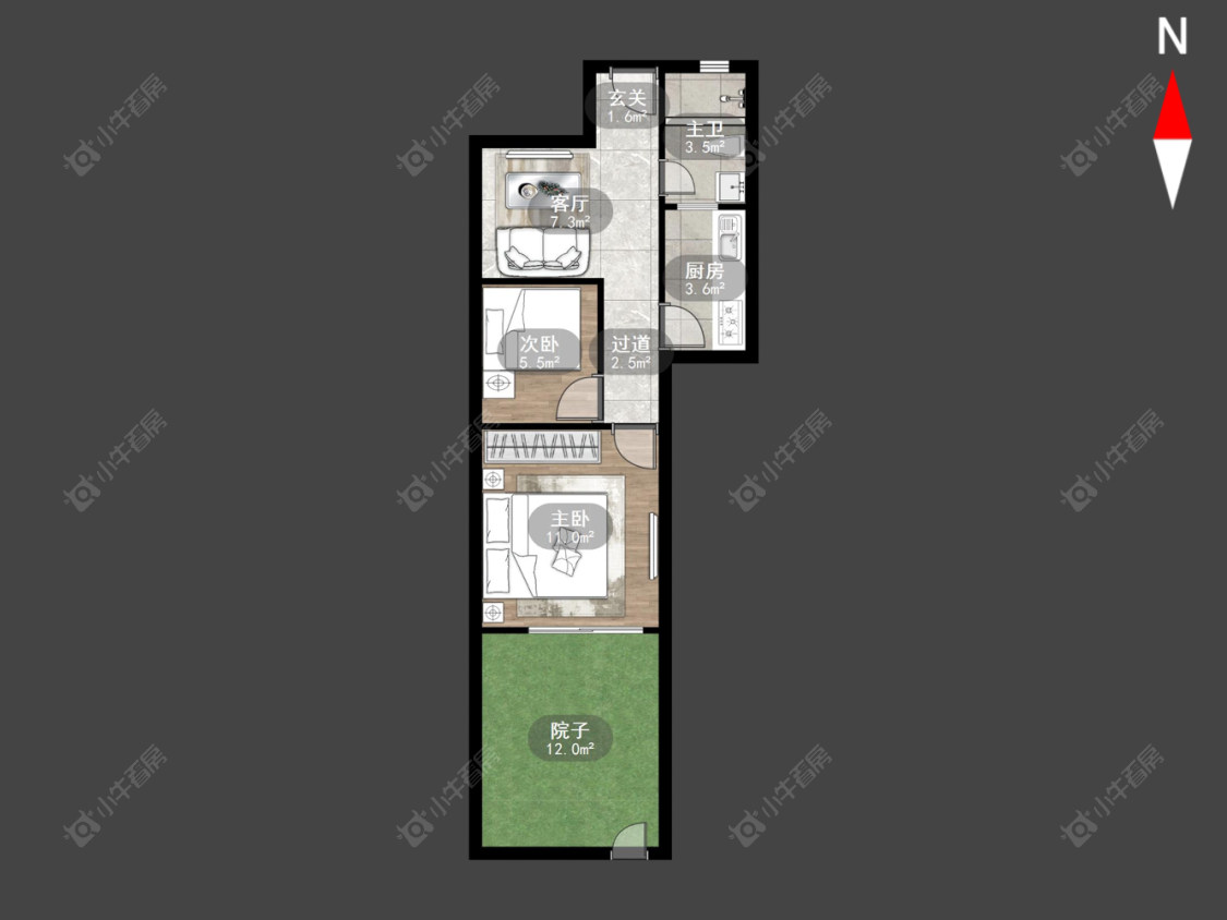 常州机械新村在售二手房房源户型图_小牛看房