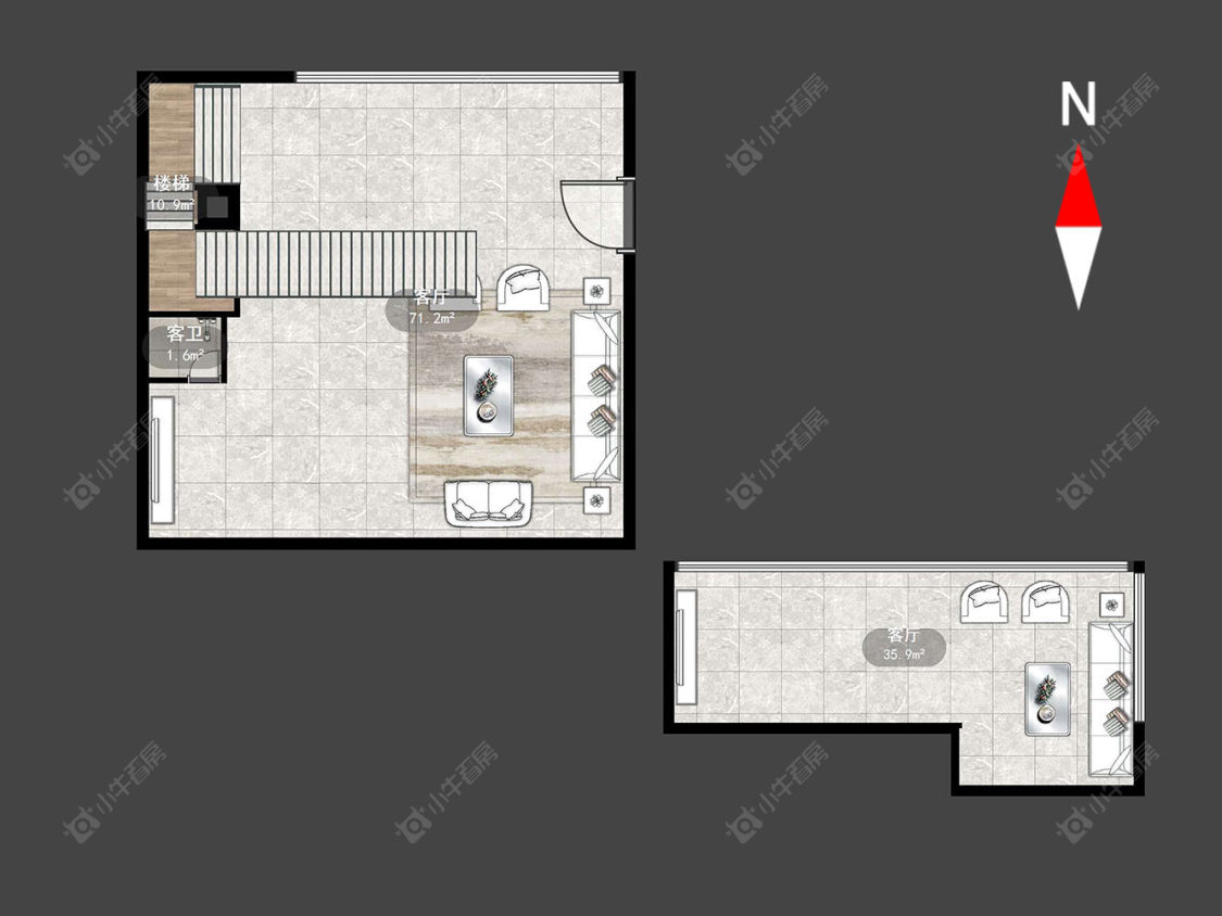 常州世茂广场在售二手房源户型图_小牛看房