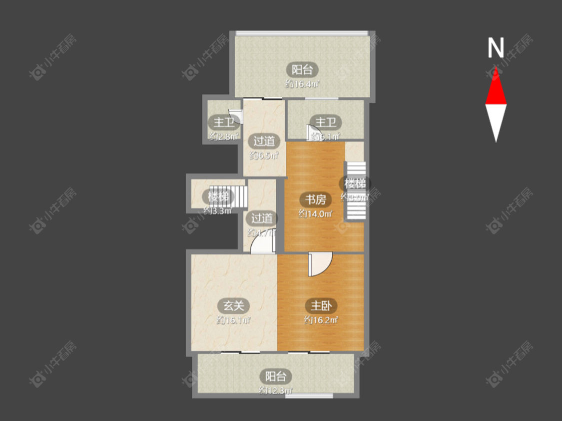 常州九龙仓凤凰湖墅在售二手房源户型图_小牛看房