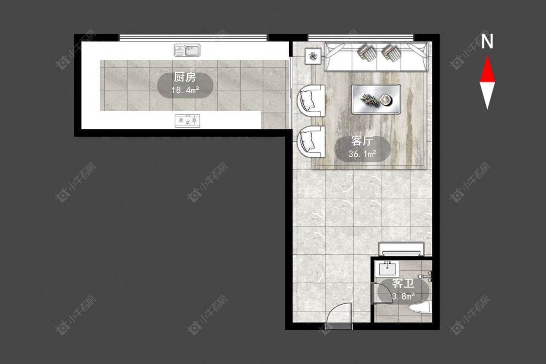 吾悦广场悦+公寓房源户型图 常州吾悦广场悦+公寓在售二手房源户型图_小牛看房