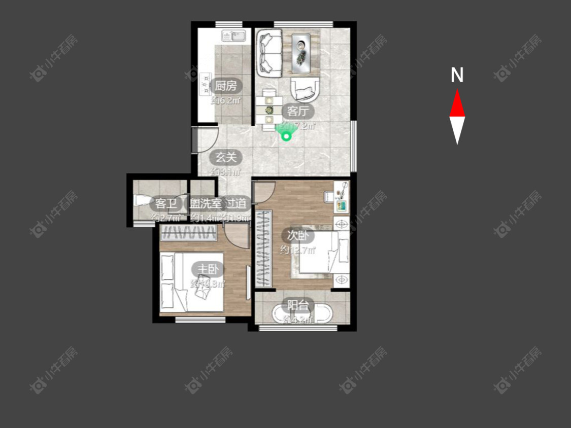 常州新景花苑二期在售二手房_小牛看房