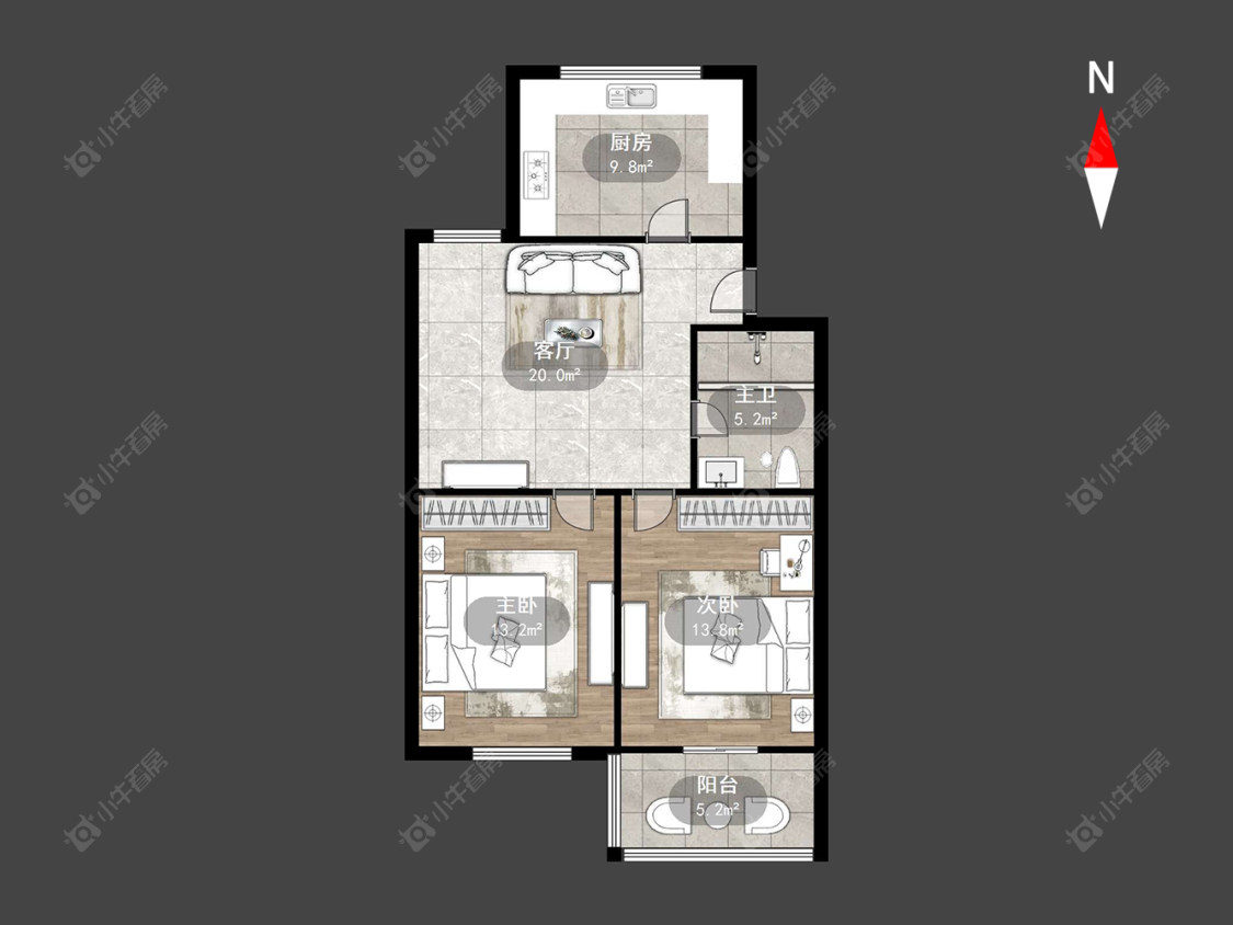 万博花苑房源户型图 常州万博花苑在售二手房源户型图_小牛看房