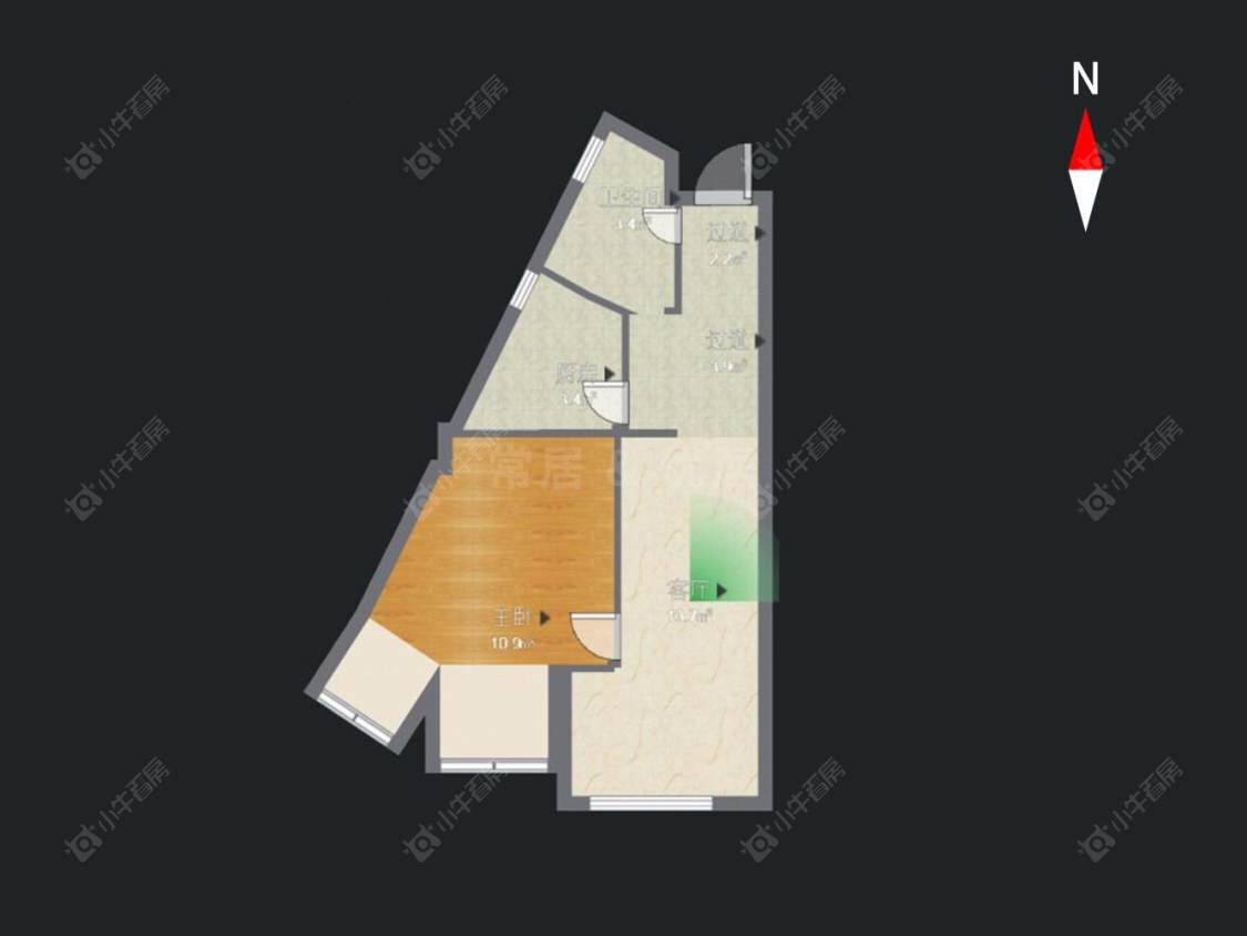 泰盈八千里房源户型图 常州泰盈八千里在售二手房源户型图_小牛看房