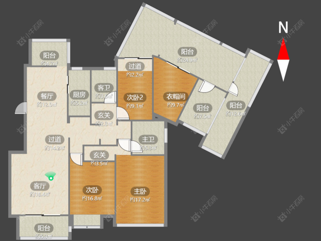 佳兆业凤凰湖壹号房源户型图 常州佳兆业凤凰湖壹号在售二手房源户型图_小牛看房