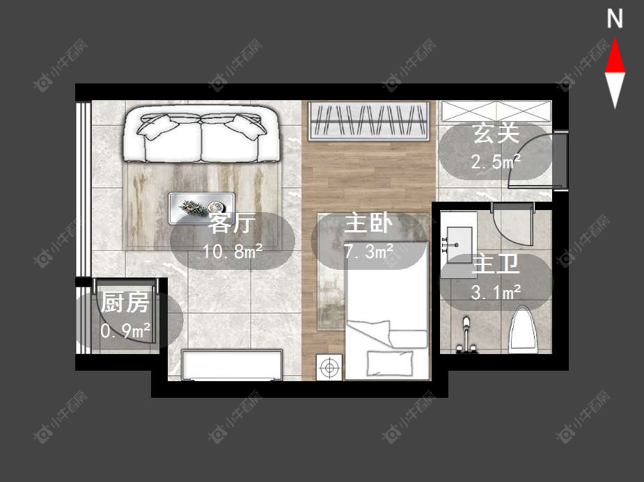 常州金色新城西区在售二手房房源户型图_小牛看房
