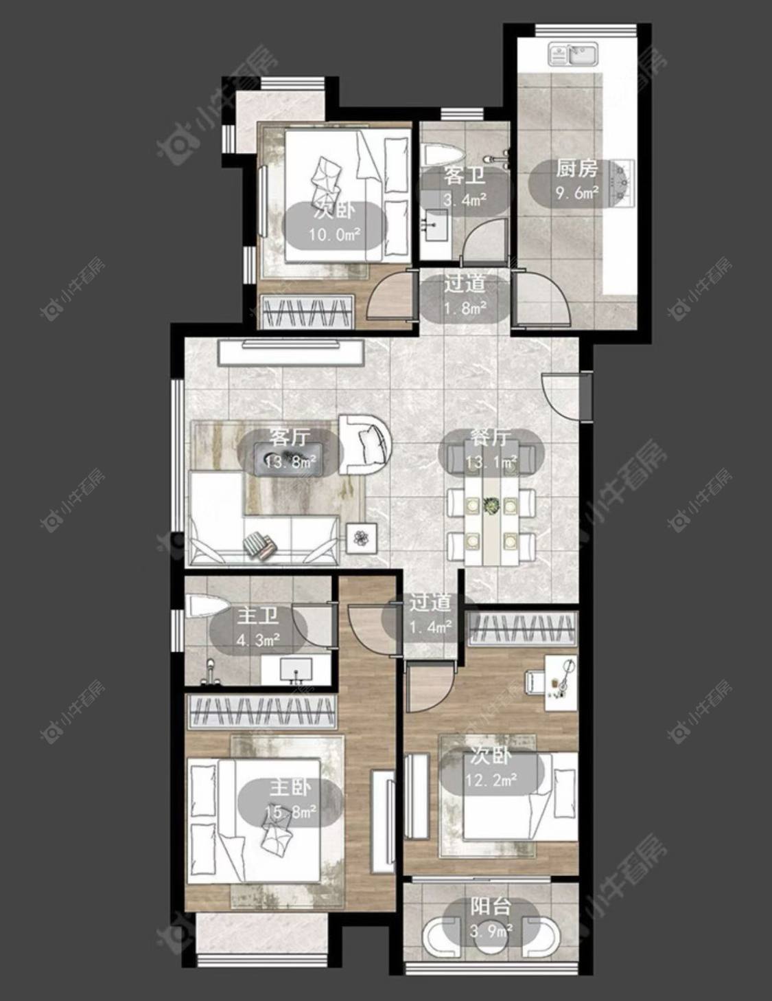 常州文亨花园在租房源_小牛看房