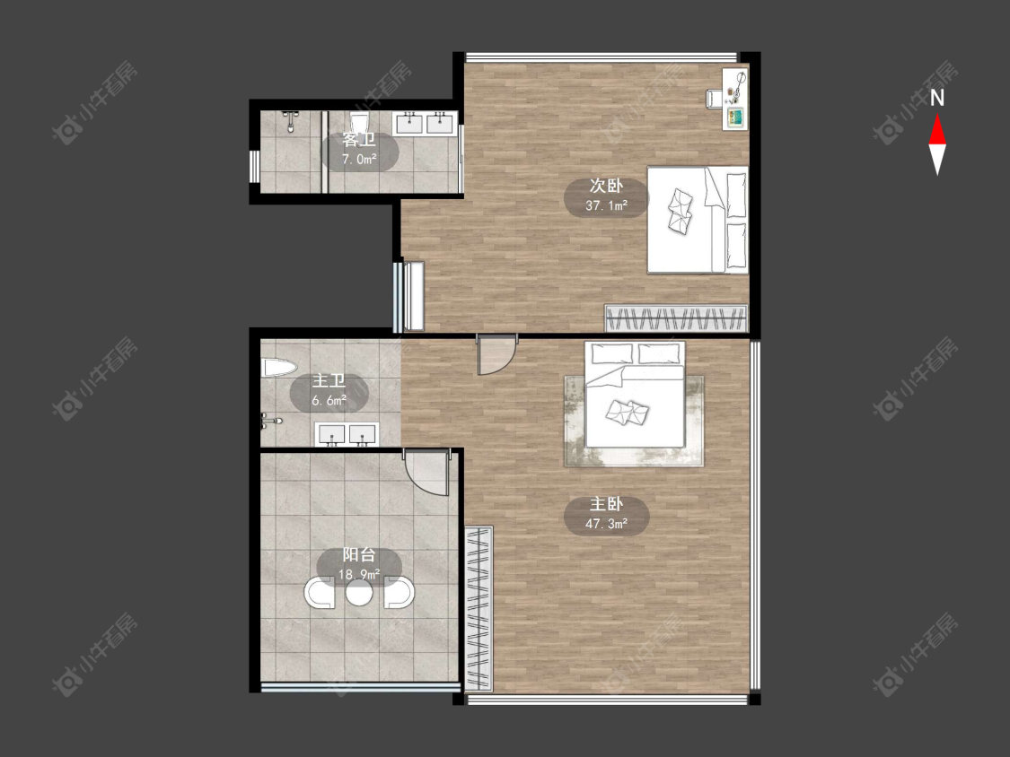 常州美池度假村在售二手房源户型图_小牛看房