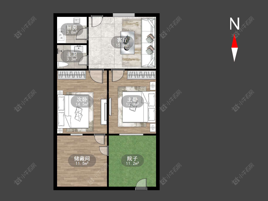朝阳四村房源户型图 常州朝阳四村在售二手房源户型图_小牛看房