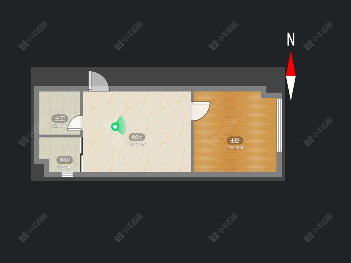 常州公园路在售二手房房源户型图_小牛看房