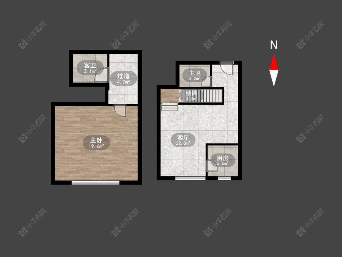 常州保纳商业广场在售二手房源户型图_小牛看房