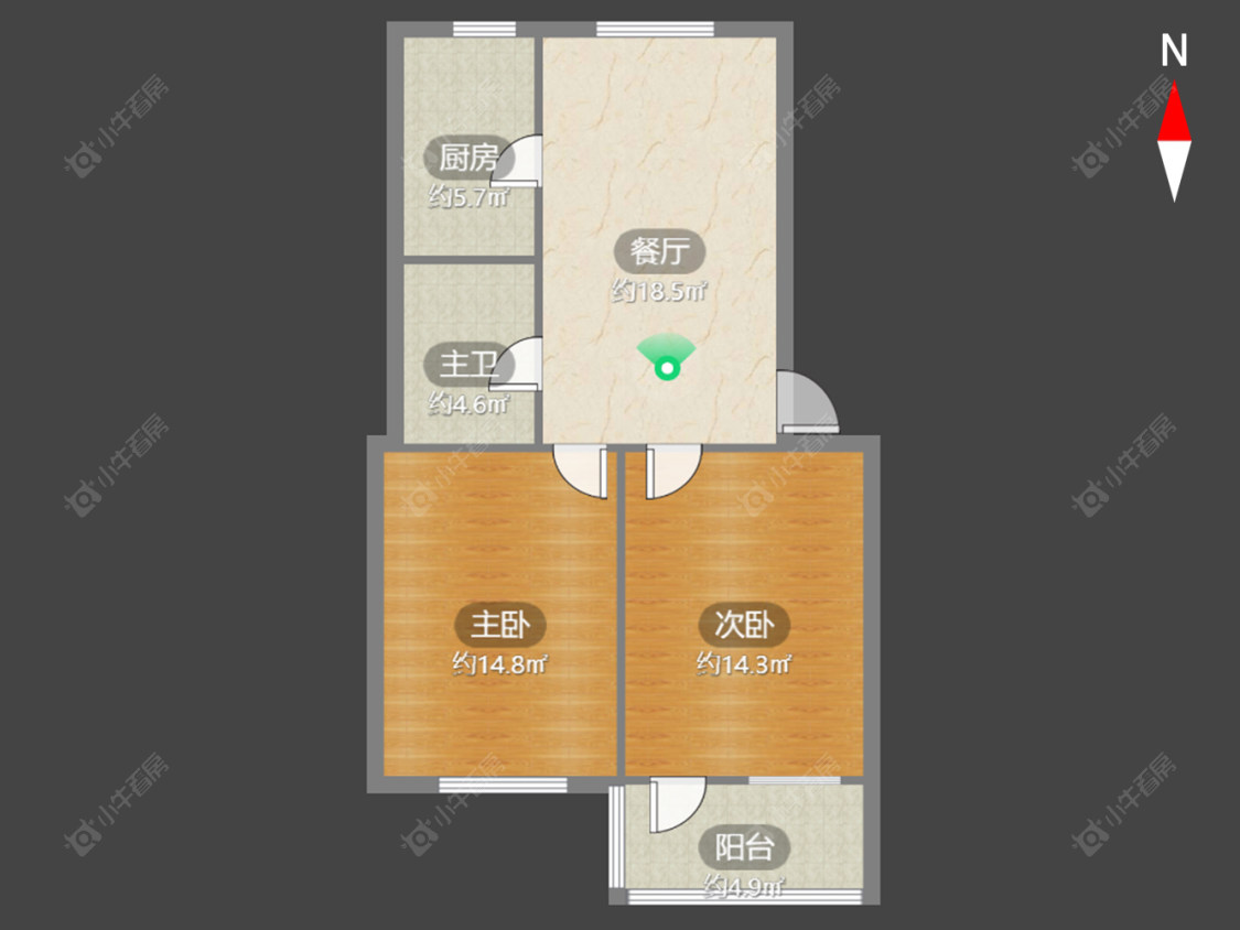 常州剑湖西区在售二手房源户型图_小牛看房