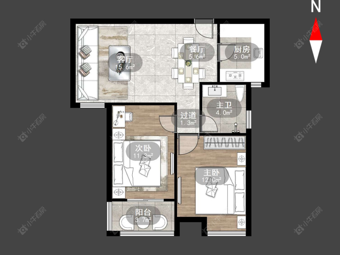 润泽东方尚院房源户型图 常州润泽东方尚院在售二手房源户型图_小牛看房