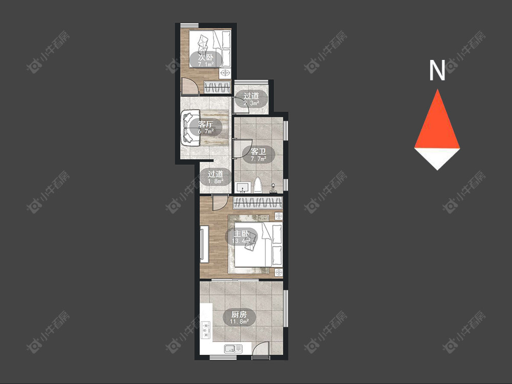 勤业四村北区房源室内图 常州勤业四村北区在售二手房源室内图_小牛看房