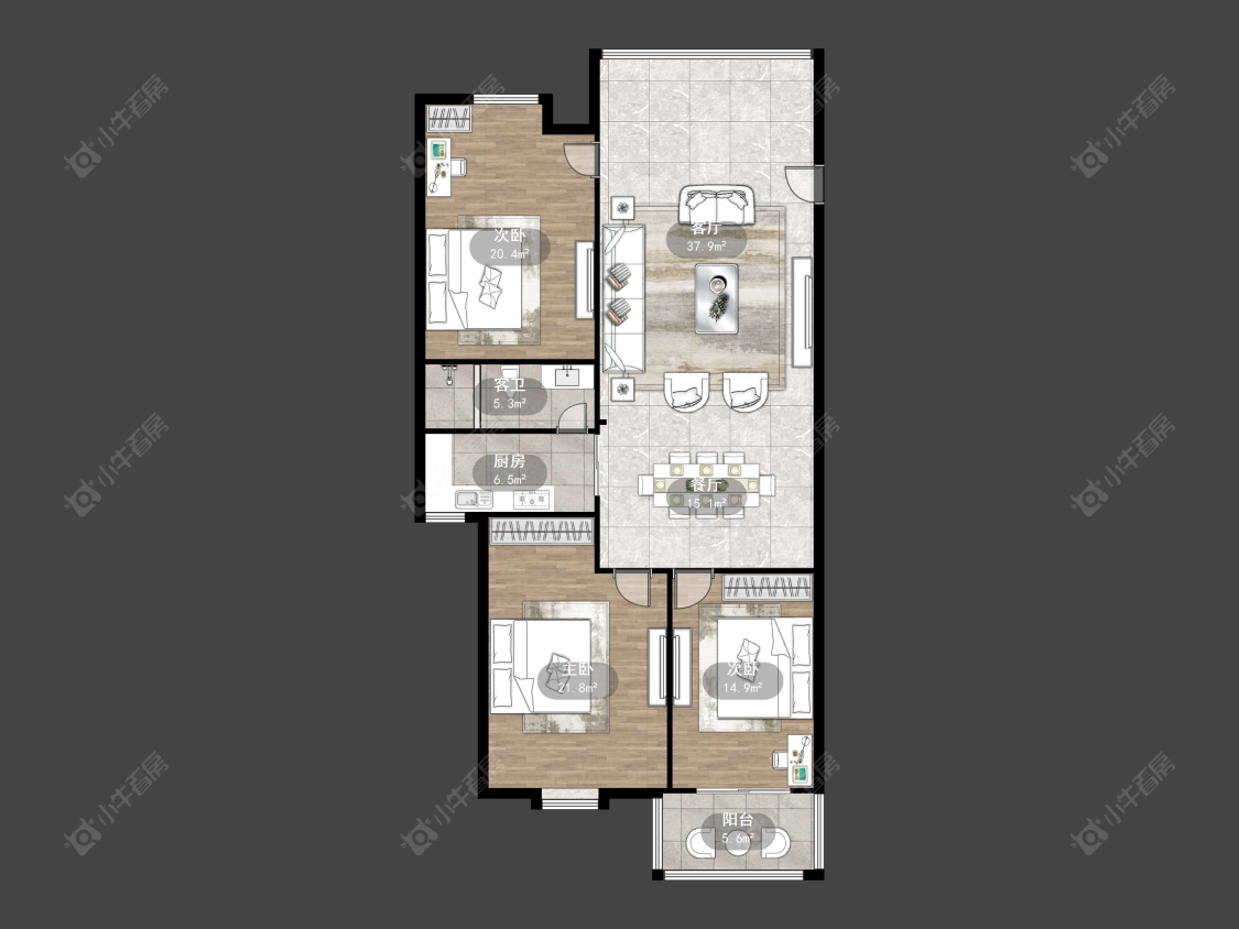 凤翔花园房源户型图 丹阳凤翔花园在售二手房源户型图_小牛看房