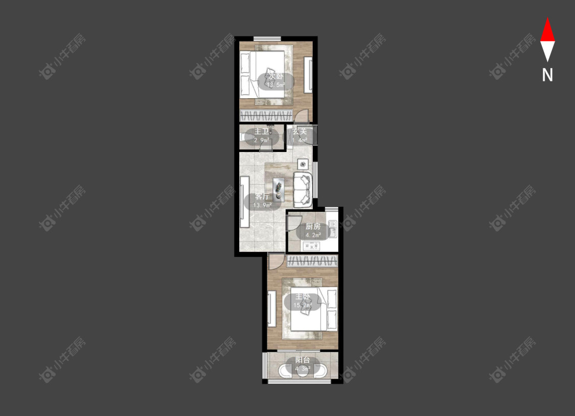 常州椿桂坊在售二手房房源户型图_小牛看房